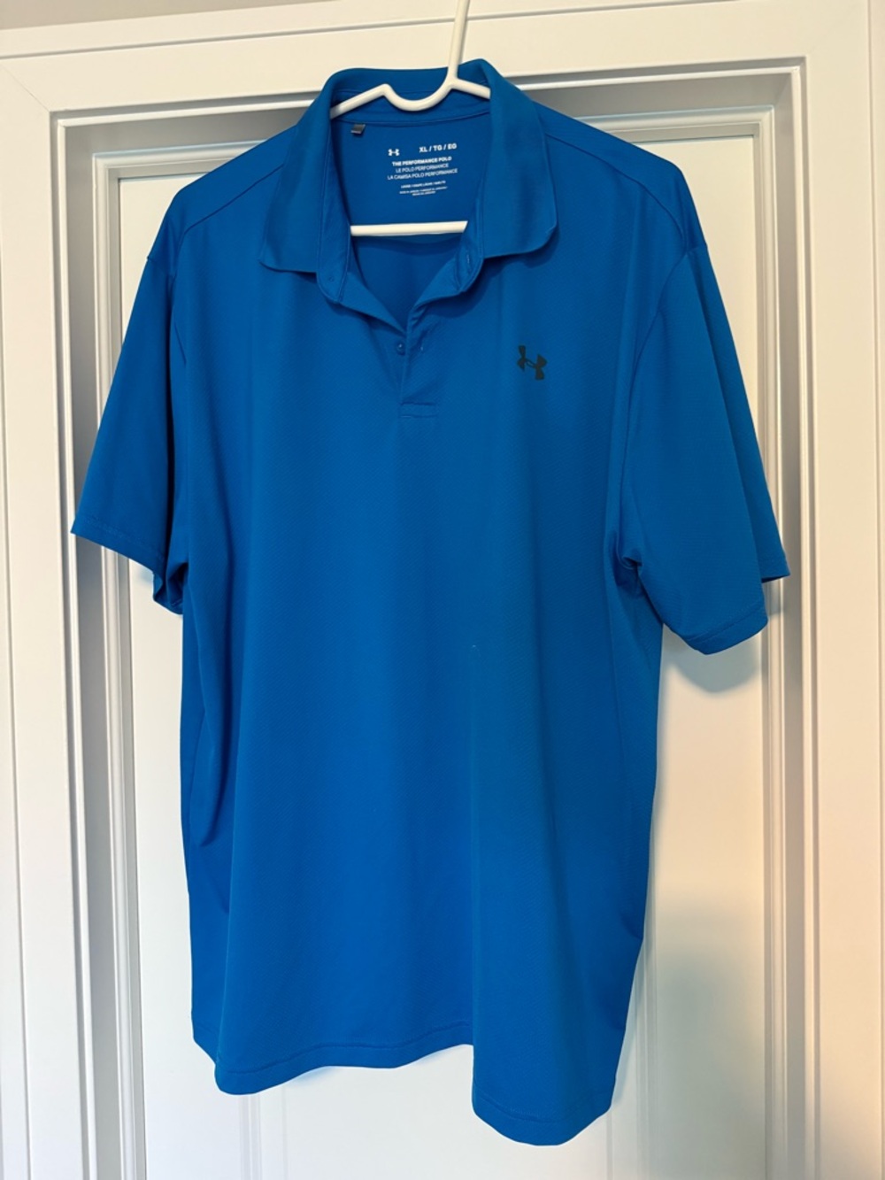 Under Armour Men’s Royal Blue Athletic Polo